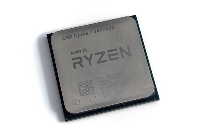 AMD CPU 5800X3D（Ryzen 7）