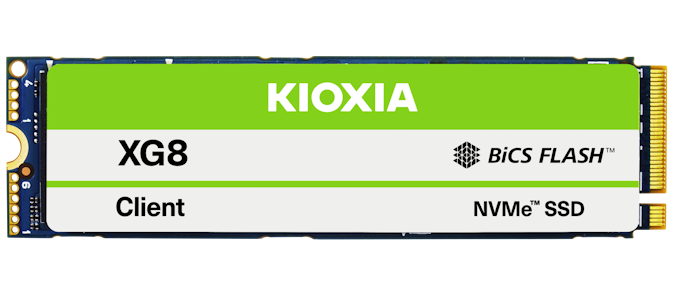Kioxia Announces XG8 Client SSDs: PCIe 4.0 and BiCS5 For OEMs