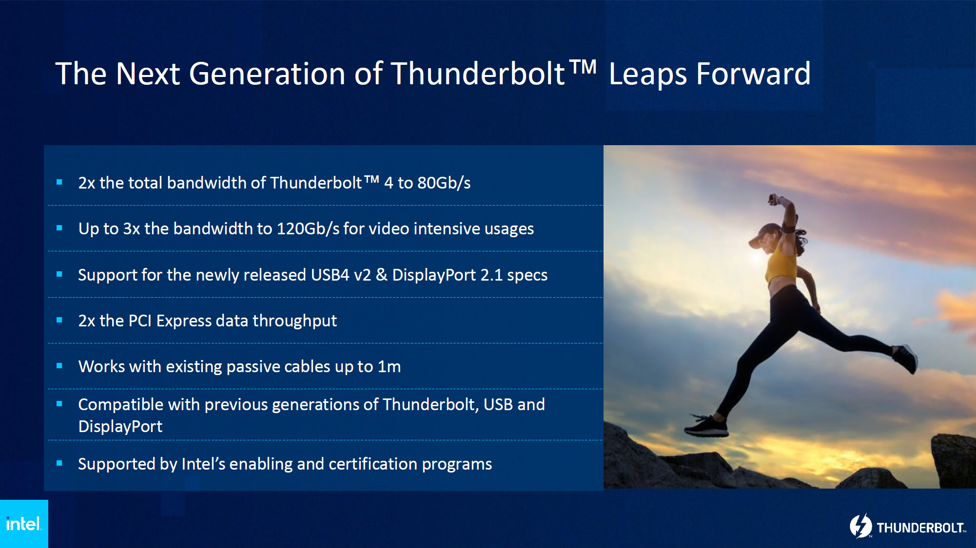 Intel reveals Next-Gen Thunderbolt based on USB4 v2 and