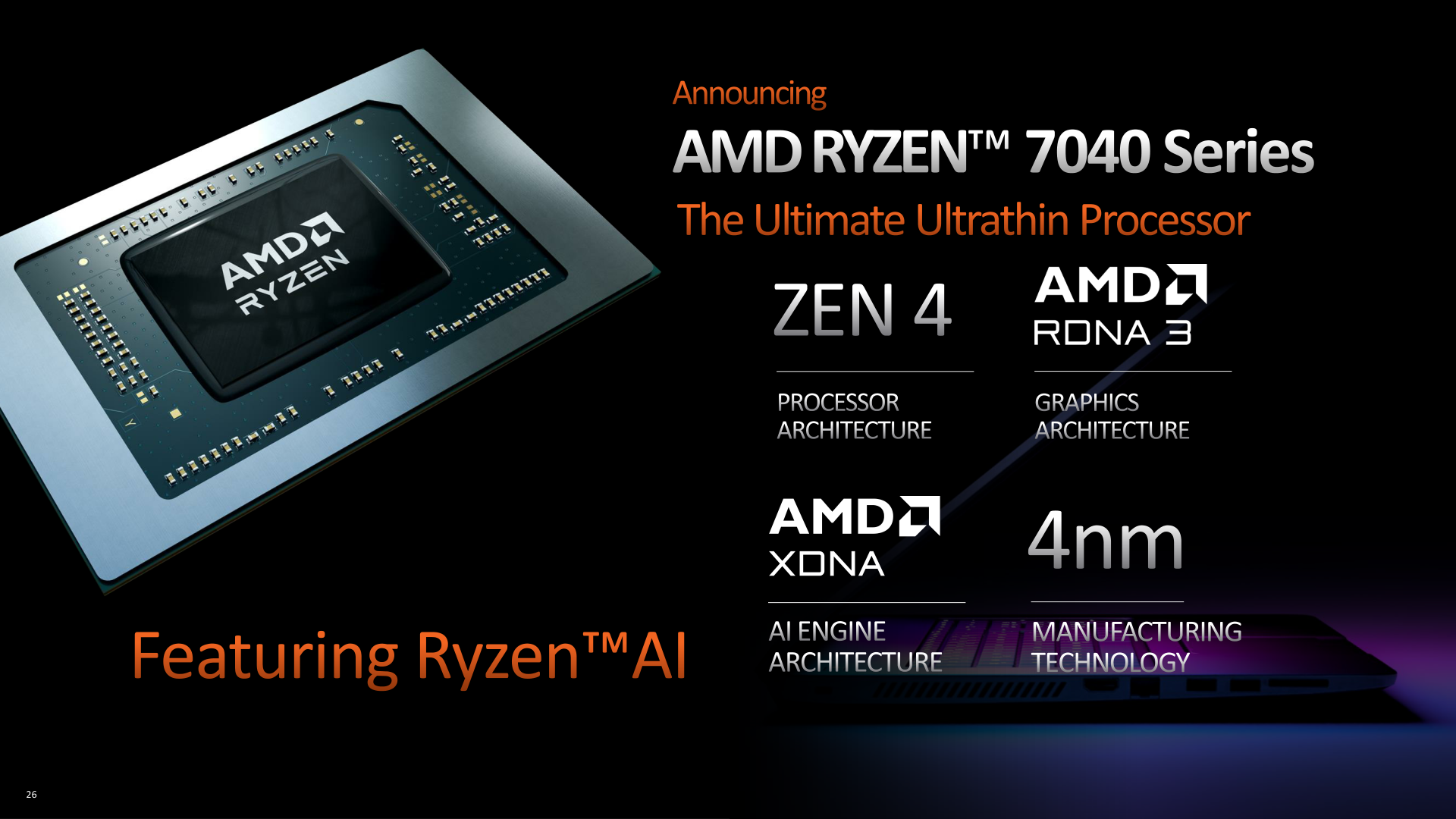 Verscherpen Aftrekken onszelf AMD Lays Out 2023 Ryzen Mobile 7000 CPUs: Top-to-Bottom Updates, New Zen 4  'Phoenix' CPU Takes Point