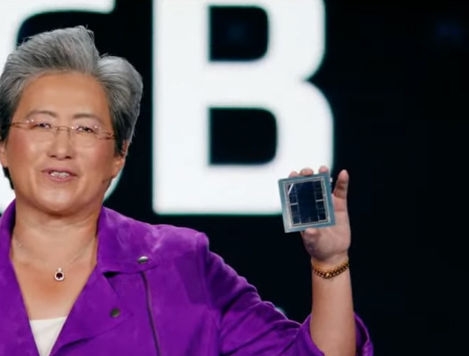 CES 2023: AMD Instinct MI300 Data Center APU en la mano