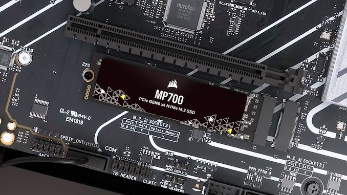 Corsair Introduces MP700 PCIe 5.0 SSDs: 1 TB Starting At $169.99