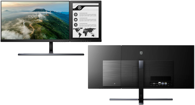 Philips Reveals Dual Screen Display: a 24-Inch LCD with E Ink Secondary ...