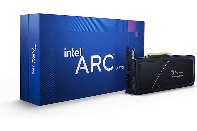 Intel Arc A770 desktop graphics card finally gets an official