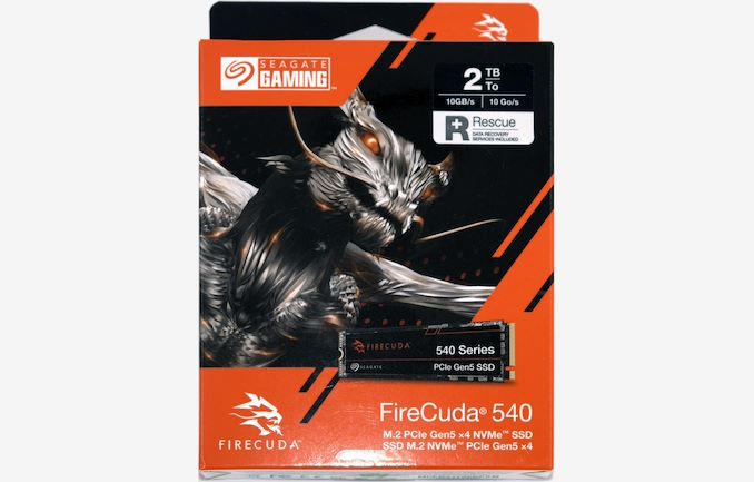 Seagate FireCuda 540 2TB Gen 5 SSD Review