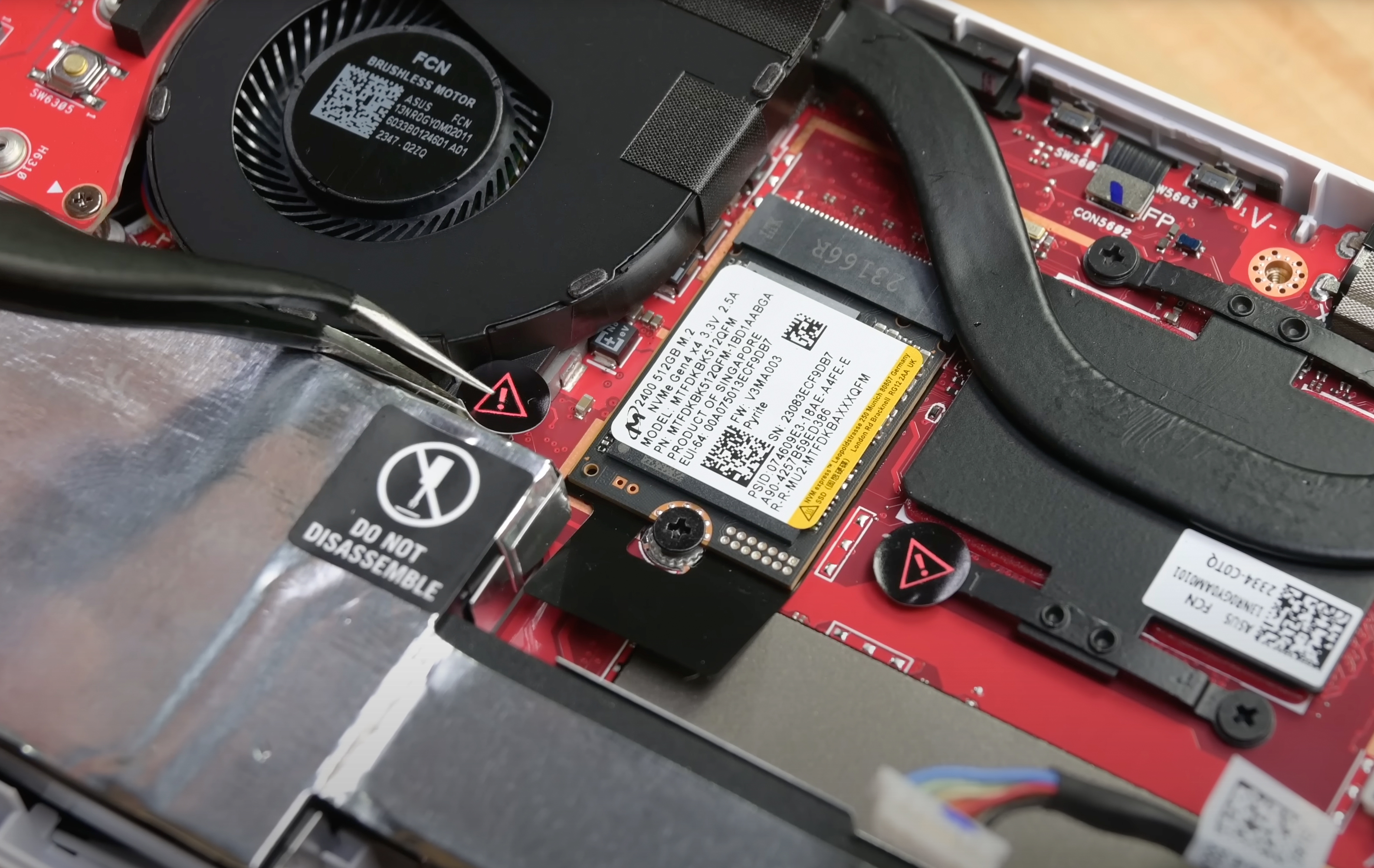 Modders Equip Asus's ROG Ally with 4 TB M.2 2280 SSD
