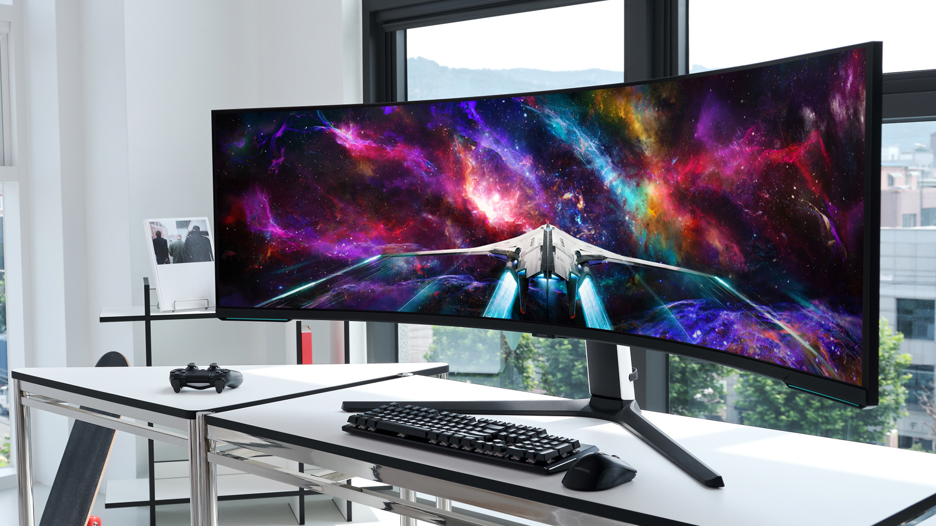 Samsung Launches 57-Inch Odyssey Neo G9: An Ultimate Curved Gaming LCD