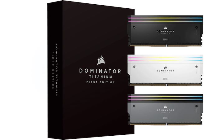 Luxury. Performance. Own Both – CORSAIR Launches DOMINATOR TITANIUM DDR5  Memory