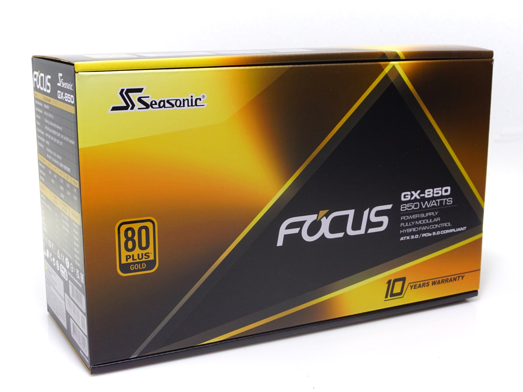 Seasonic Focus+ Series 850W 80+ Gold Power Supply