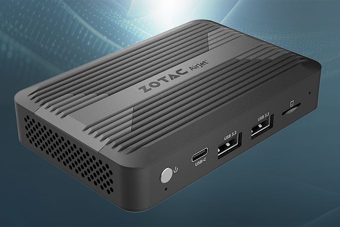 Zotac PI430AJ Pico mini PC features Airjet solid-state active cooling