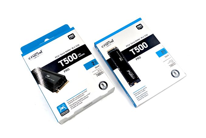 Crucial T500 Gen4 NVMe SSD: New Flagship Melds Micron 232L 3D TLC and  Phison E25