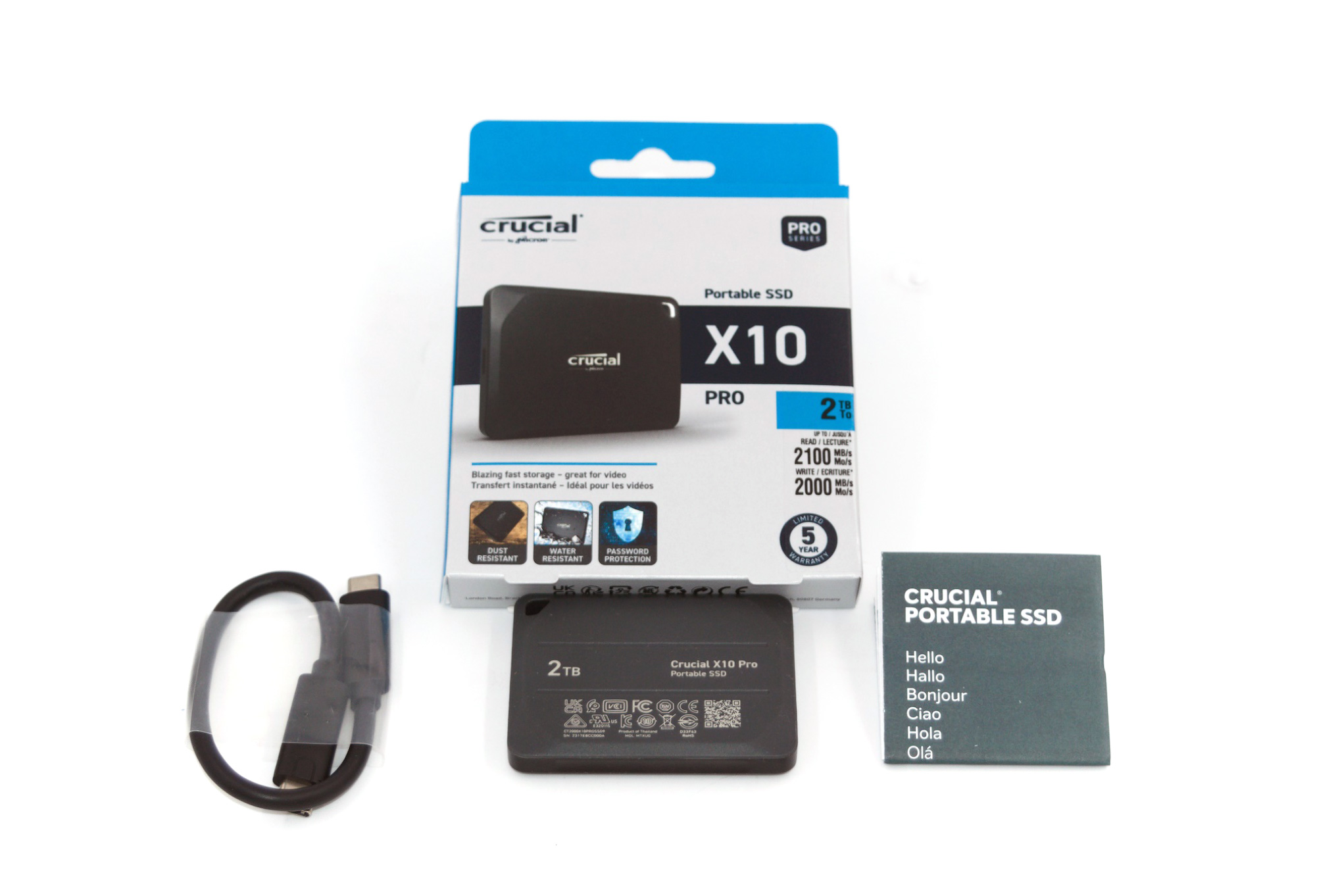 SSD externe Crucial X9 Pro 4 To USB 3.2