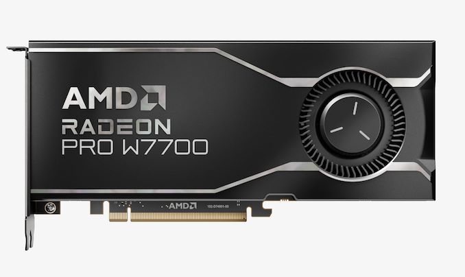 AMD Intros Radeon Pro W7700 Rounding Out RDNA 3 For Workstations