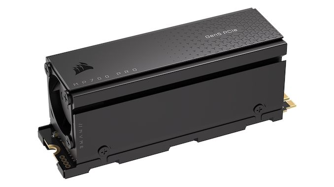 Corsair Releases MP700 Pro SSDs: Up 12.4 GB/s With Three Cooling Options