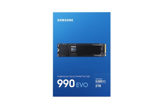 Update: Samsung Announces 990 EVO SSD, Energy-Efficiency with Dual-Mode PCIe  Gen4 x4 and Gen5 x2