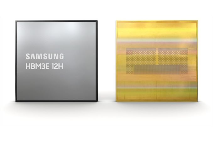 Samsung Launches 12-Hi 36GB HBM3E Memory Stacks with 10 GT/s Speed