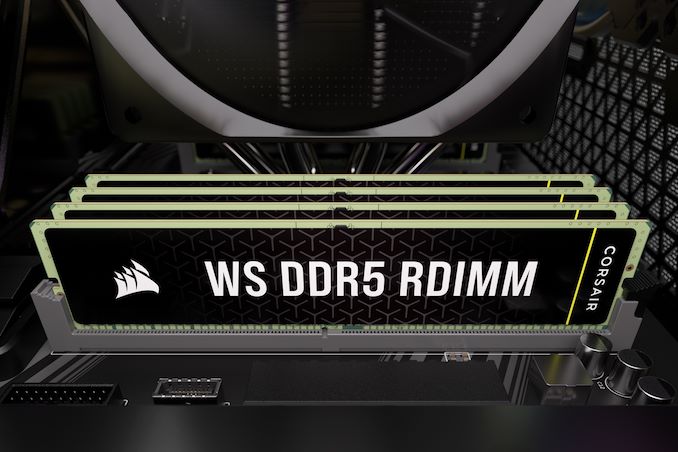 Corsair entre sur le marché de la mémoire pour stations de travail avec les RDIMM DDR5 XMP/EXPO série WS