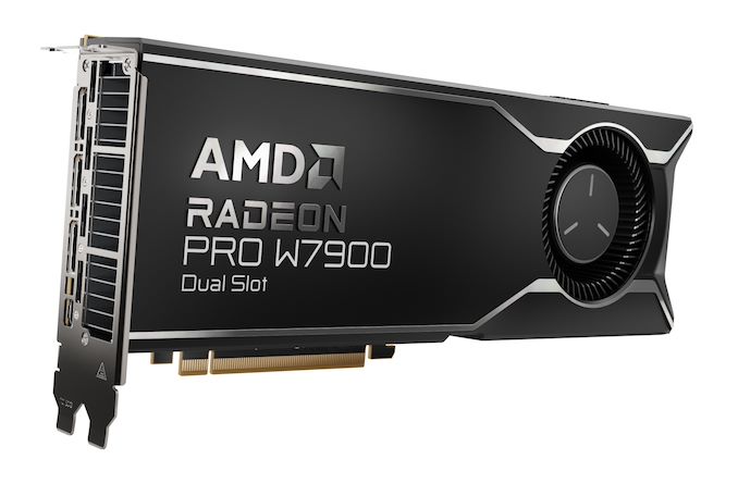AMD Slims Down Compute With Radeon Pro W7900 Dual Slot For AI Inference