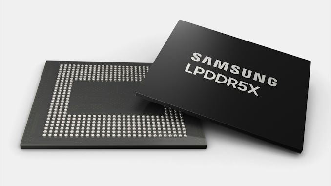 Samsung Shrinks LPDDR5X Chips through 9%, Now Simply 0.65mm Thick