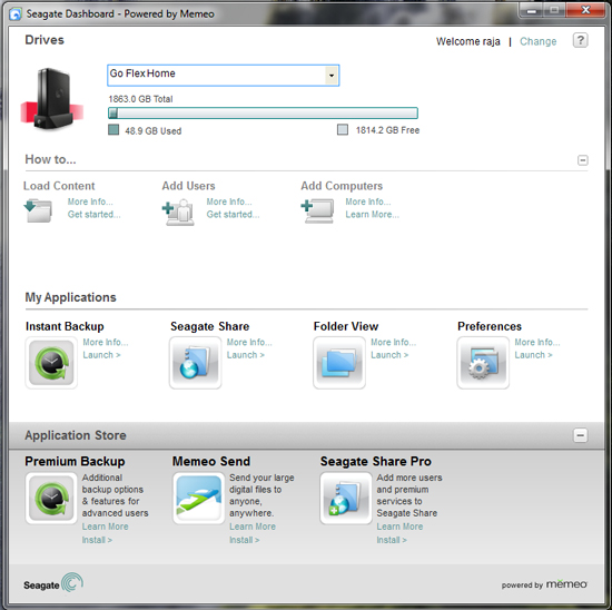 seagate goflex windows 8 update