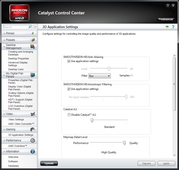 Catalyst control center где находится на виндовс 7