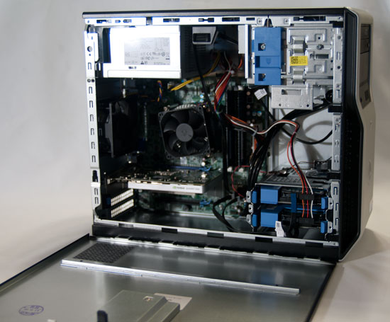 dell precision 490 inside