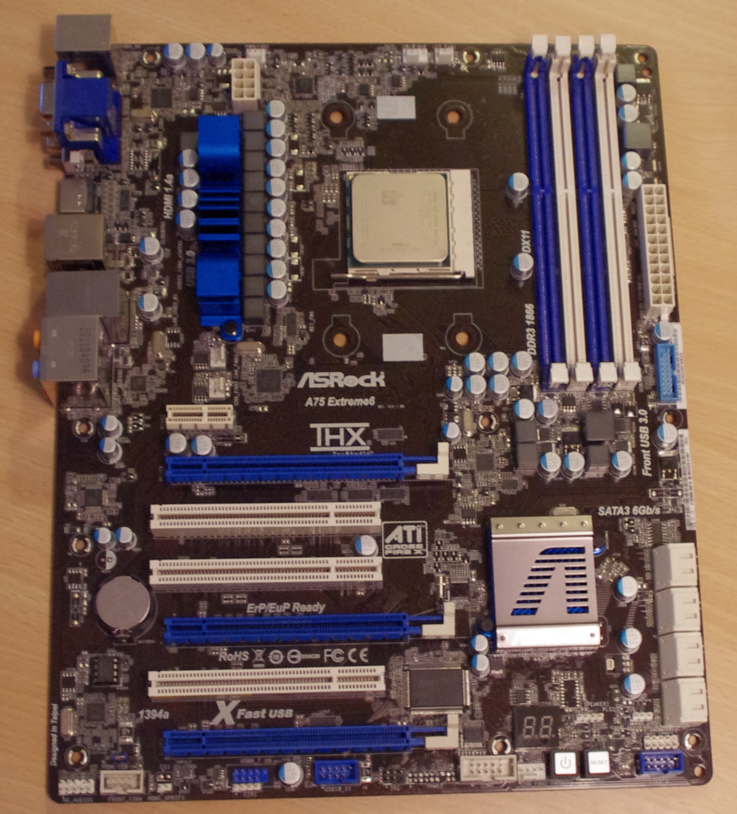 A75 Extreme 6 Preview - Desktop Llano Motherboards: The ASRock A75