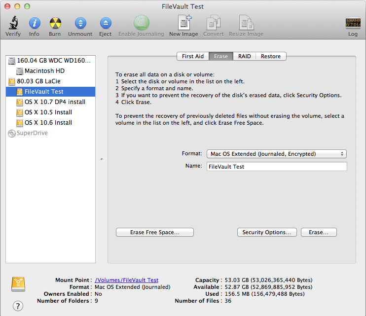 Filevault Back To The Mac Os X 10 7 Lion Review