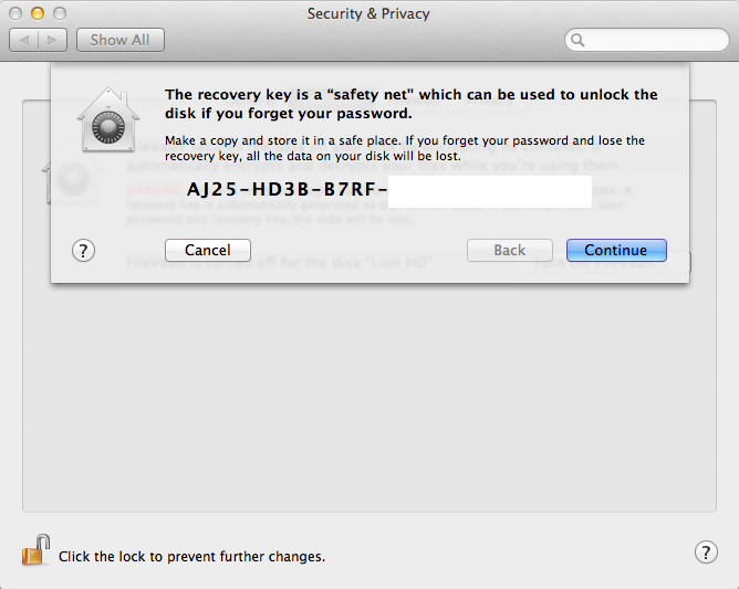 Apple dmg file password lost windows 7