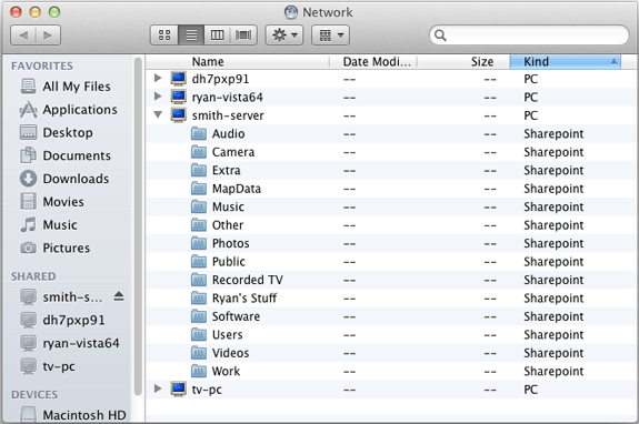 mac file sharing application