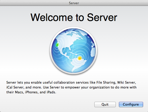 mac osx server