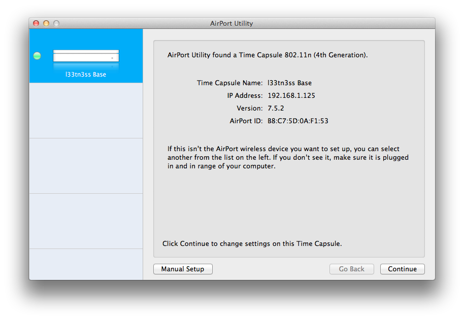 Airport Utility and Networking Functions - Airport Extreme (5th Gen) and  Time Capsule (4th Gen) Review - Faster WiFi