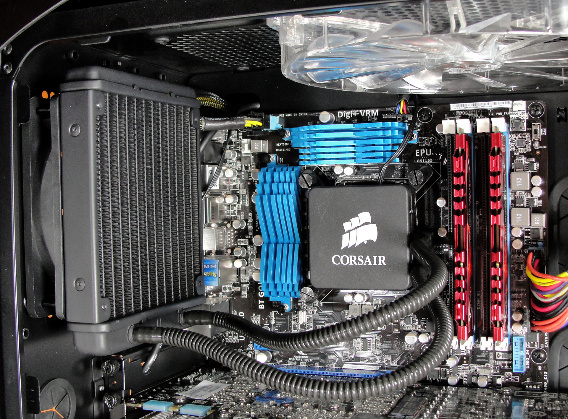 Cooler Installation - Corsair Hydro Series: H60, H80 and