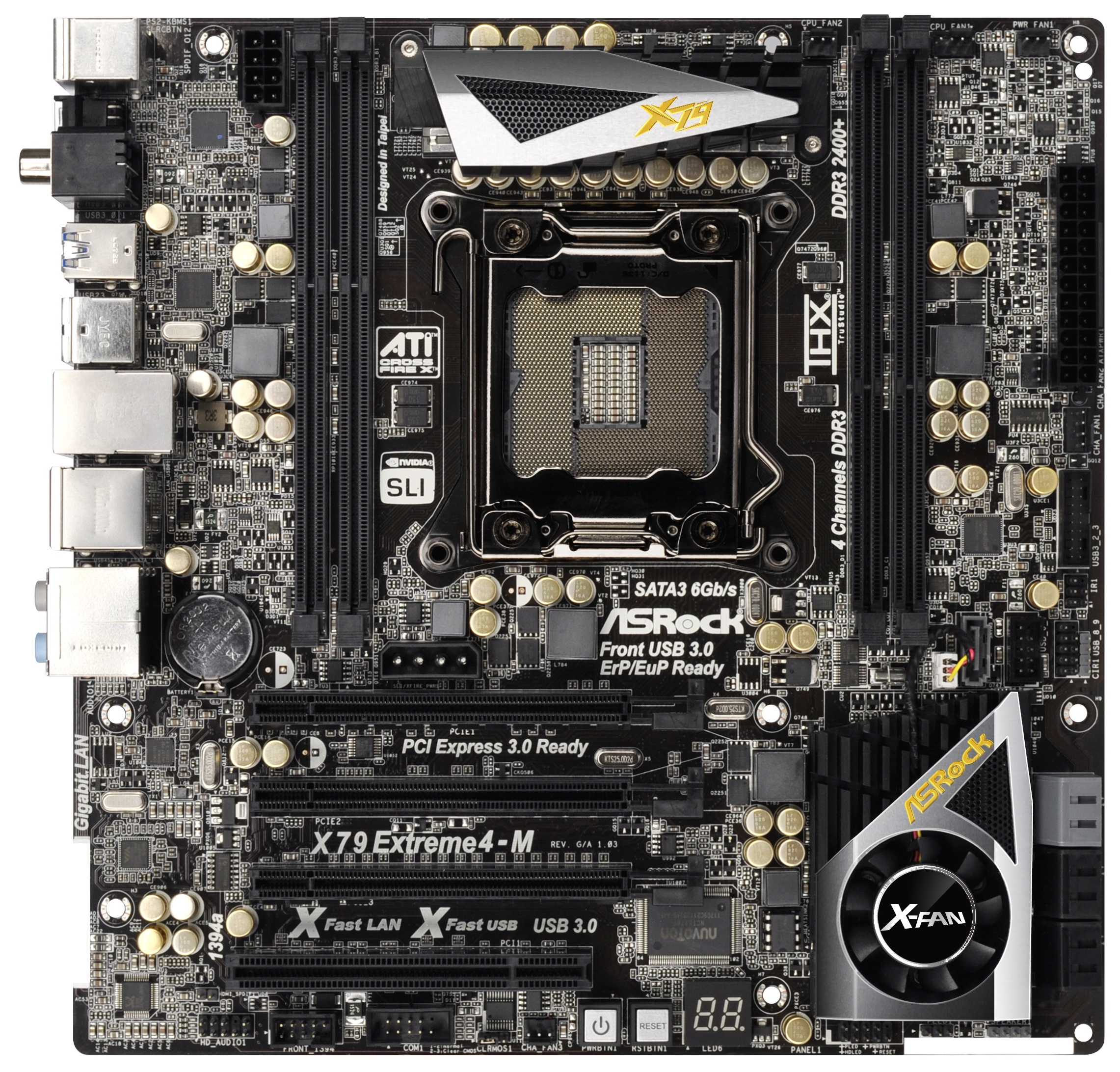 ASRock X79 Extreme4-M Overview and 