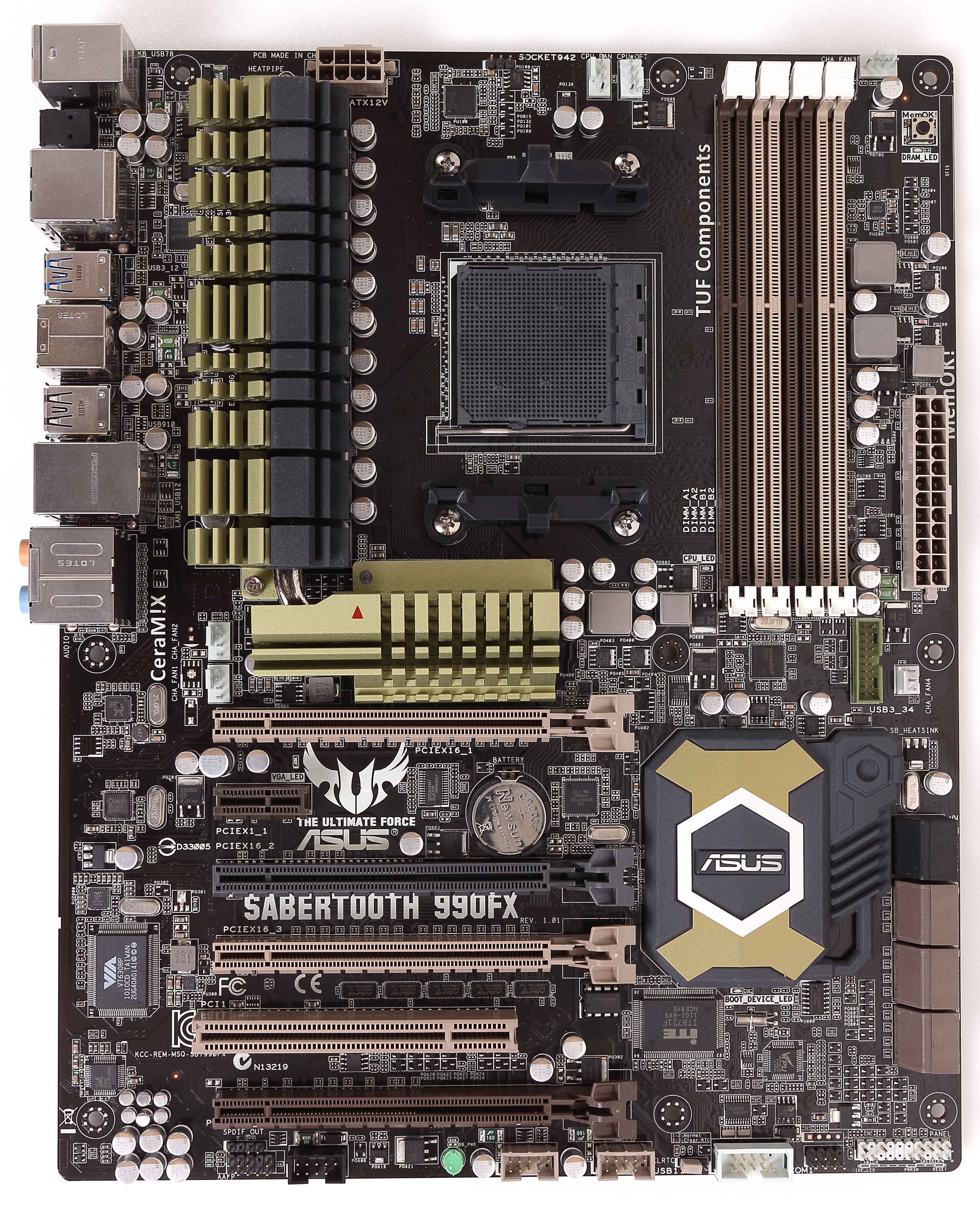 ASUS Sabertooth 990FX – Overview and 