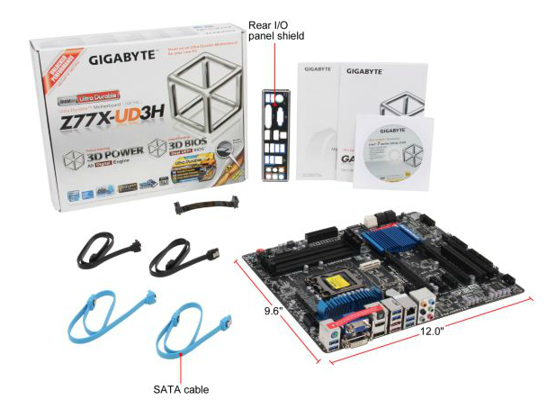 Gigabyte Ga Z77x Ud3h In The Box Overclocking Intel Z77 Motherboard Review With Ivy Bridge Asrock Asus Gigabyte And Msi