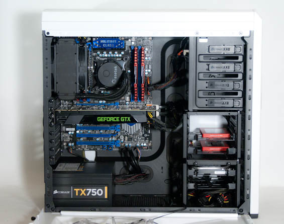 Build, Heat, and Power Consumption - V3 Gaming PC Review: A New Challenger