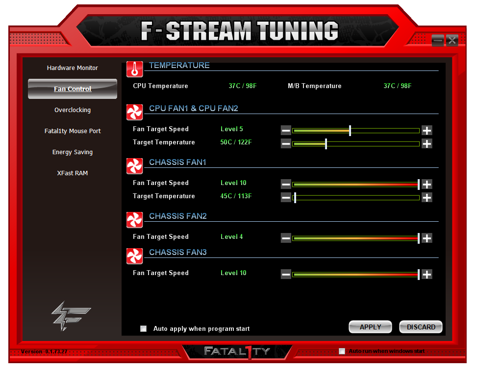 f-stream tuning windows 10