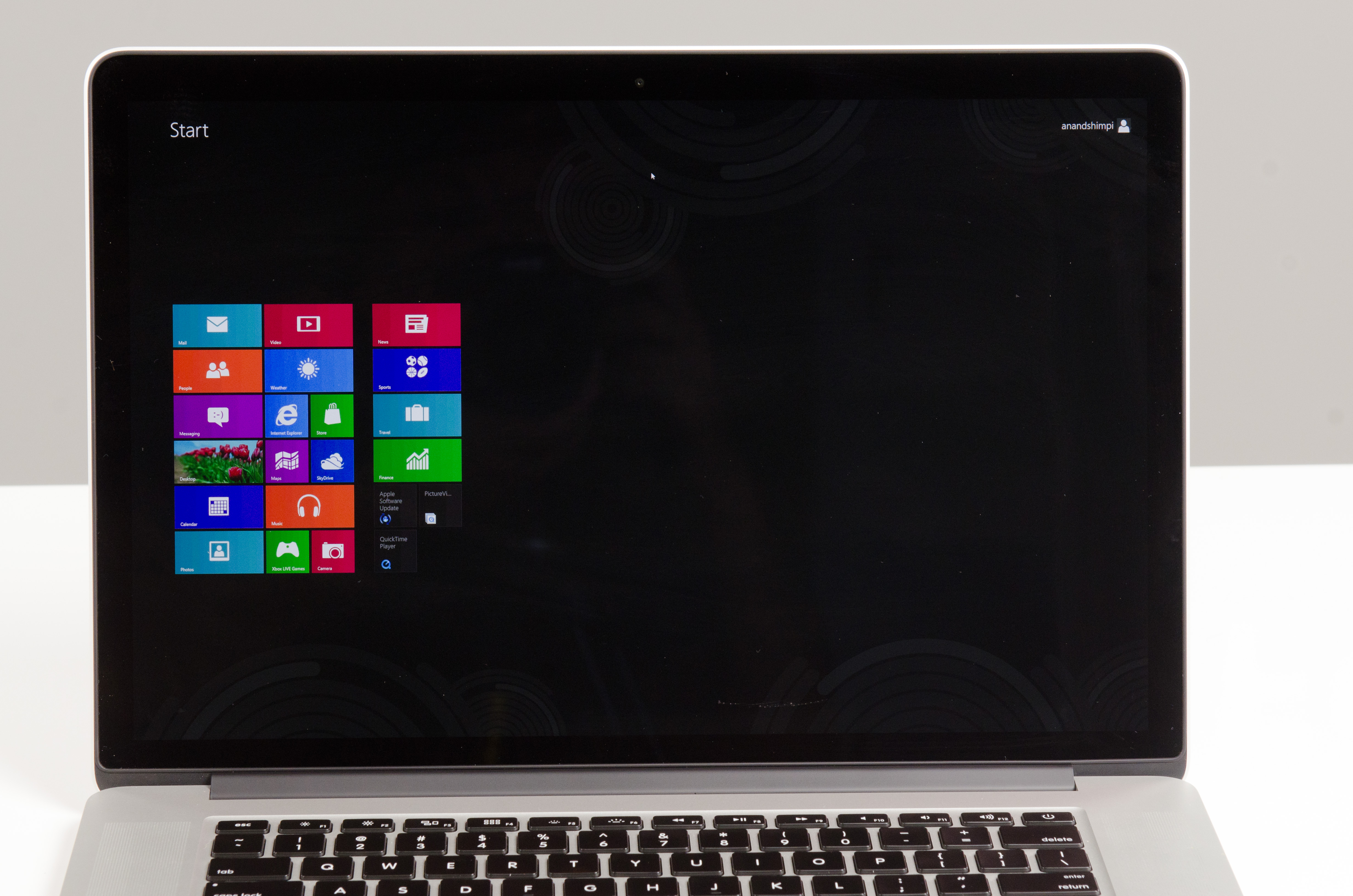 windows 8 for mac book