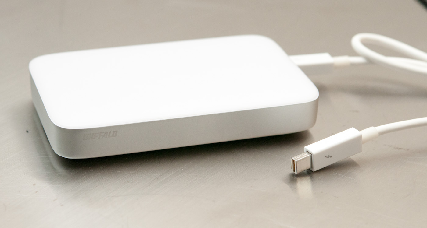 Buffalo MiniStation Thunderbolt Review - An External with USB 3.0 and