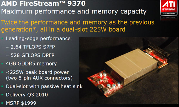 R.I.P: FireStream (2006 - 2012) - The AMD FirePro W9000 & W8000