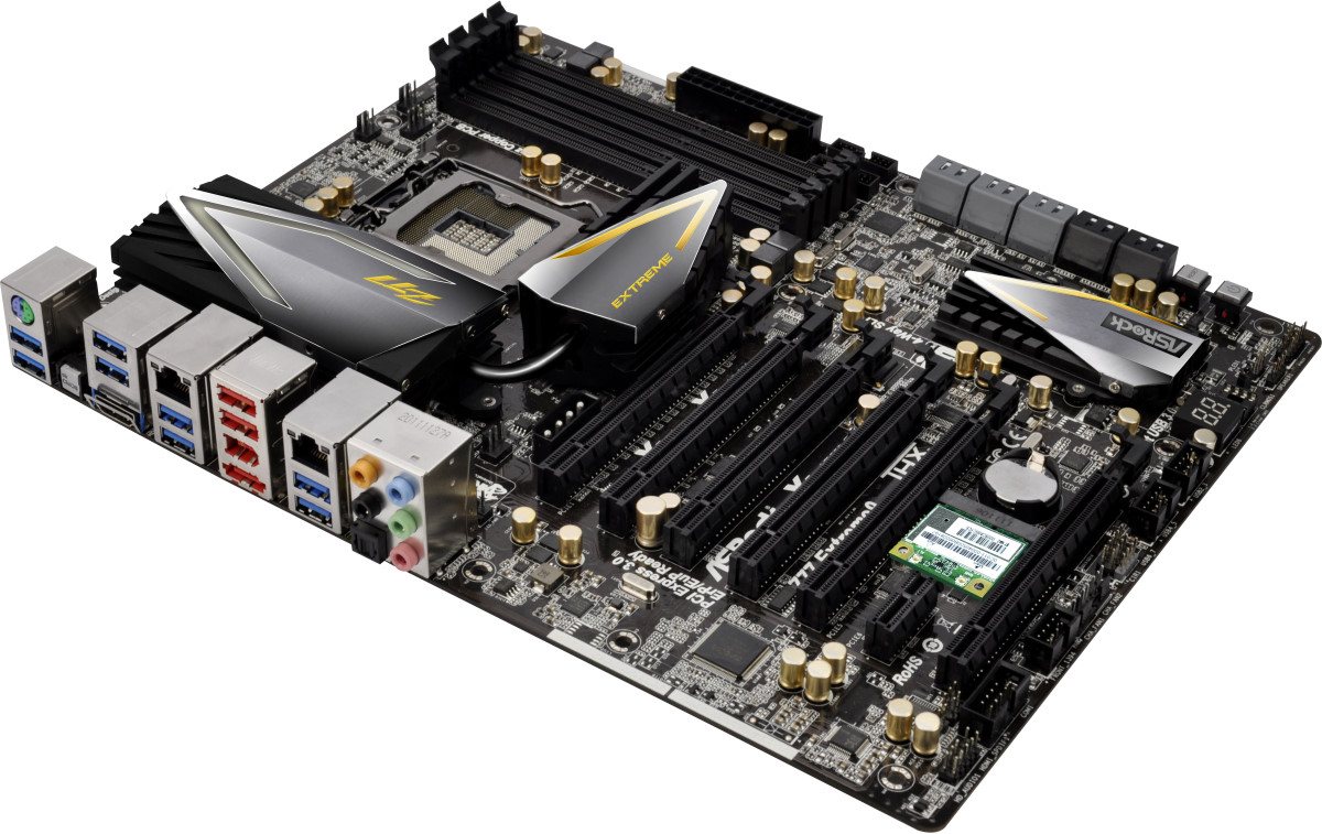 Z77 Extreme9 Overview, Visual Inspection, Board Features - Four Multi-GPU Z77 Boards from $280-$350 - PLX PEX 8747 featuring Gigabyte, and
