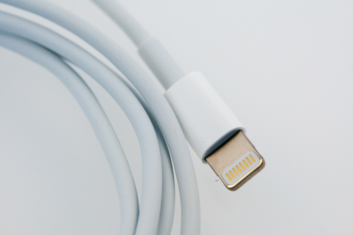 lightning connector on iphone