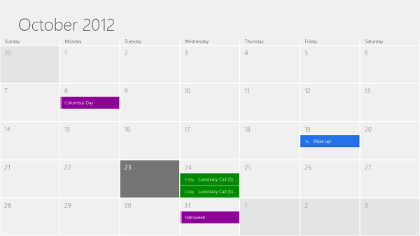 First Party Applications: Mail Calendar Messaging and Bing The