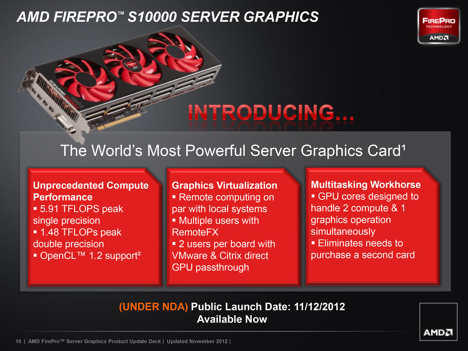 Firepro s10000 new arrivals