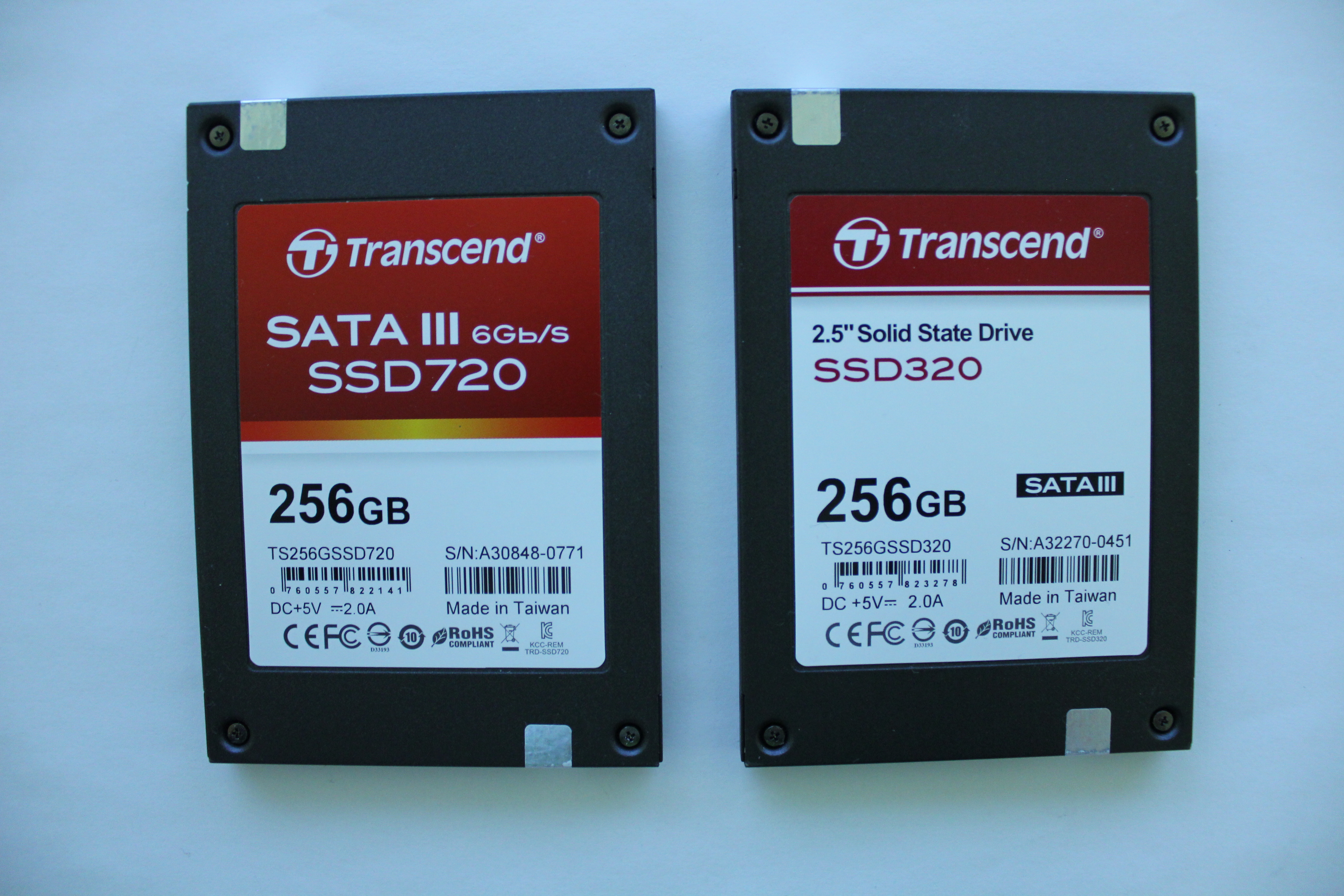 The Drives and Transcend's SSD Toolbox - Transcend SSD320 & SSD720