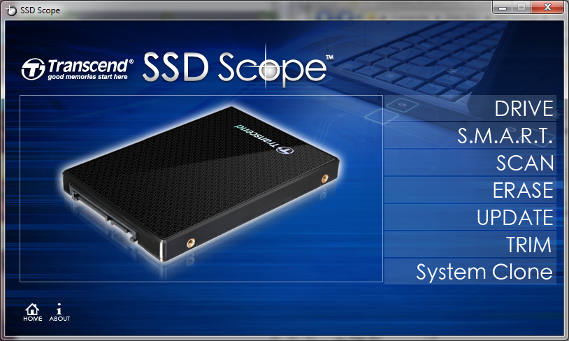 Transcend SSD Scope 4.18 instal the new