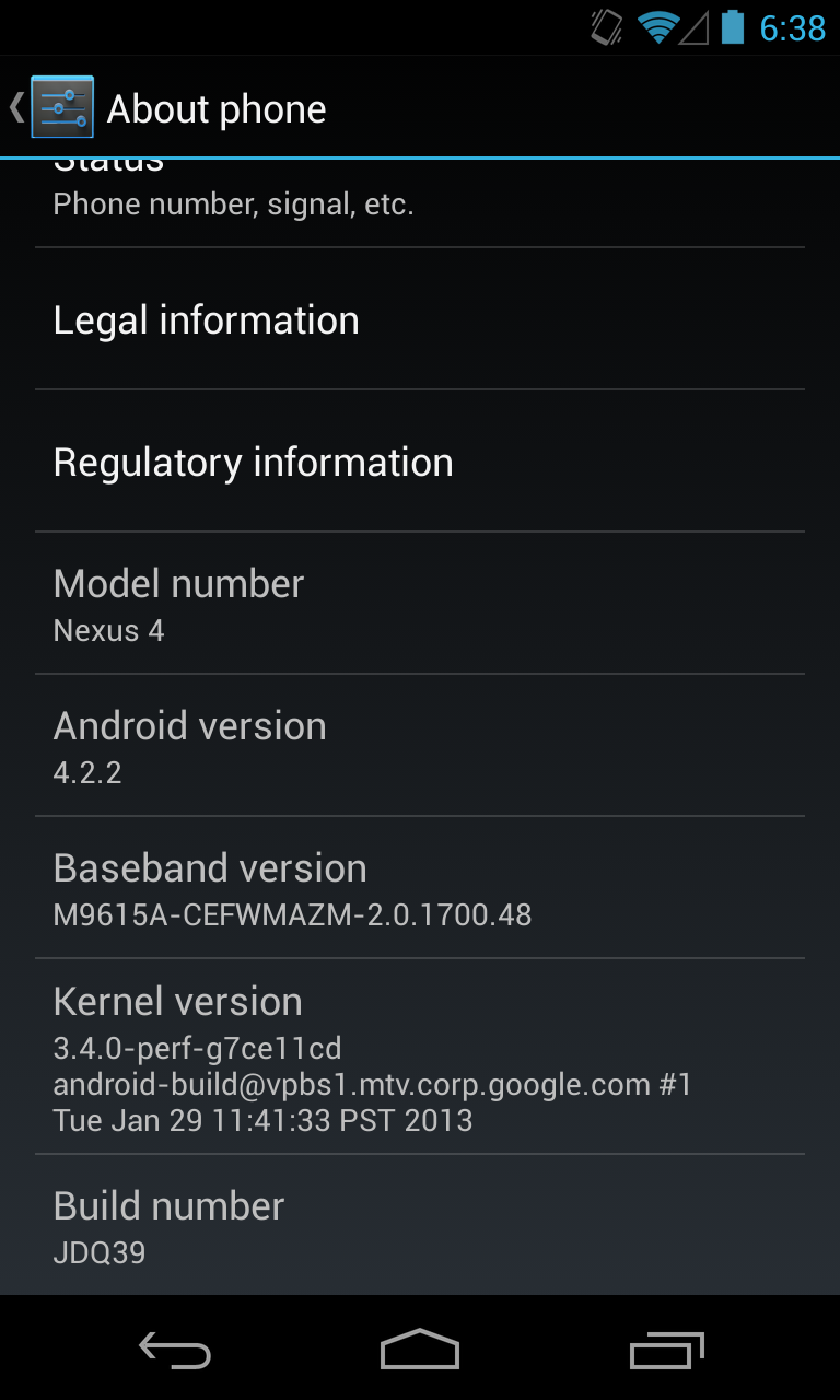 nexus 4 android 11