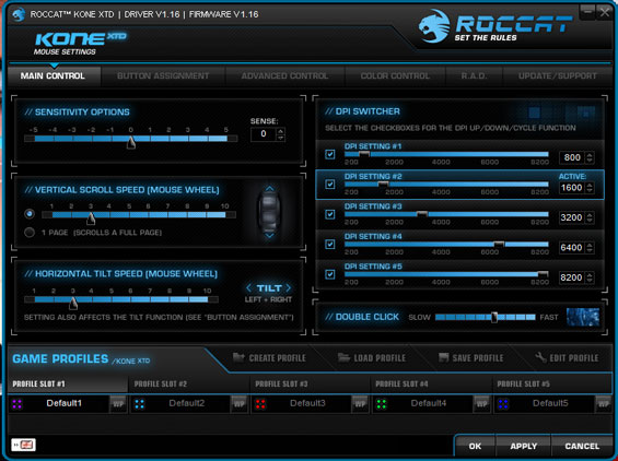 Roccat S Kone Software Capsule Review Roccat S Kone Xtd And Kone Pure Gaming Mice