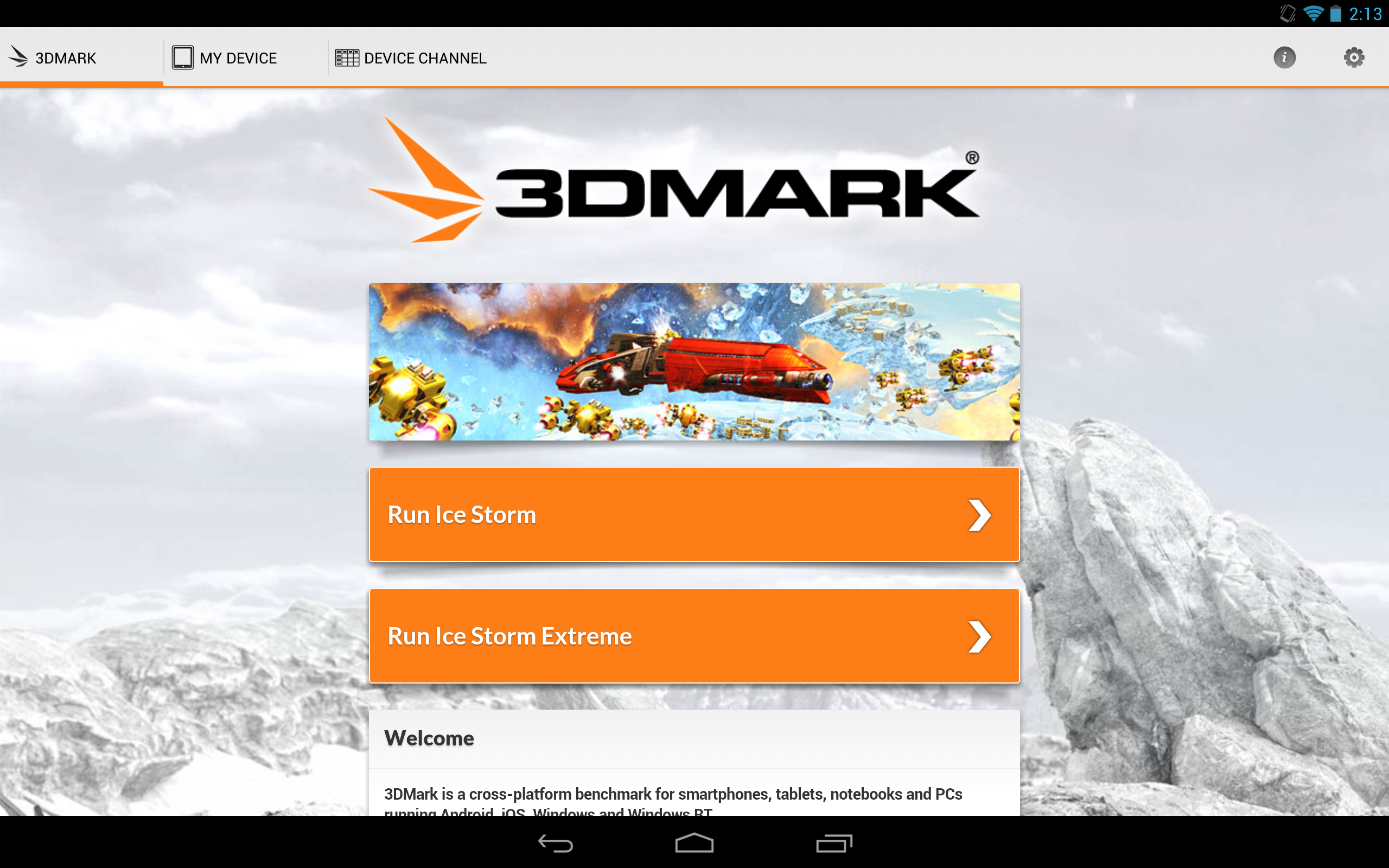 3DMark benchmark for Windows, Android and iOS